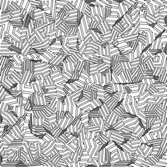 Abstract striped textured geometric pattern. Line Art Pattern.