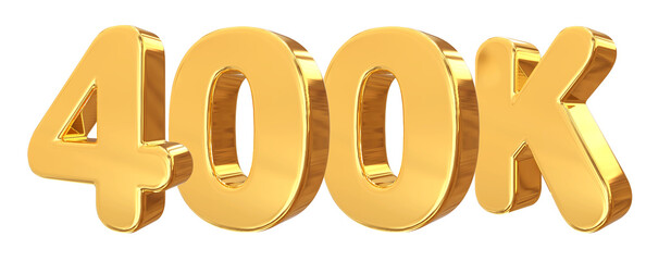 400K Follower Golden Number