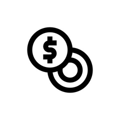 currency line icon