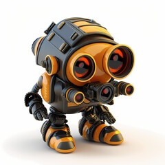 Spyware Character Technology - Spam - Virus 