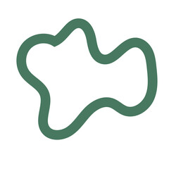 Green Lines Abstract Transparent 