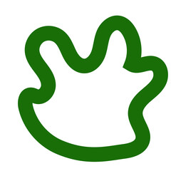 Green Lines Abstract Transparent 