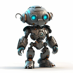 Fototapeta premium Artificial Intelegence robot - high technology robot