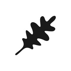 natural fresh leaf simple icon