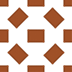 Pattern homemade cookie different taste in pastry biscuit