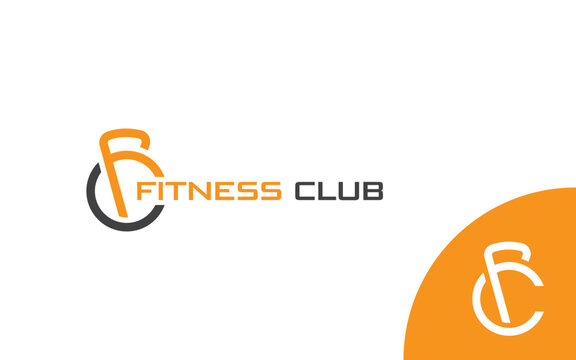 Fitness club modern logo vector