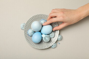 Concept of Easter, spring holy holiday concept