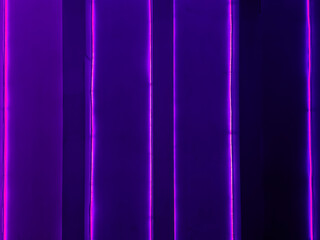 Abstract background with purple neon lines 