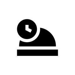 luch time glyph icon