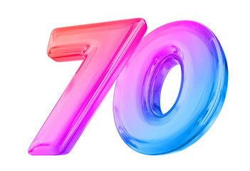 70 Gradient Number