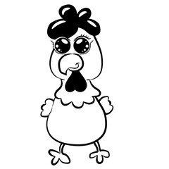 cartoon chicken