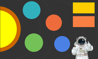 infographic about space