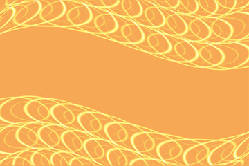 Abstract orange background with geometric shapes pattern. Vector illustration