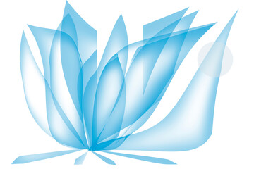 Light blue stripes, white background