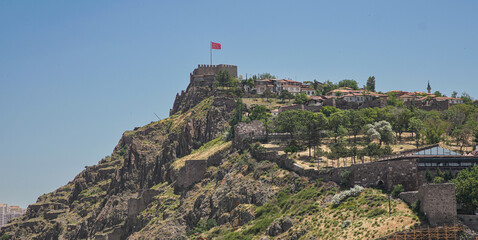 Ankara Castle in Ankara, Turkiye