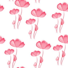 Watercolor hand painted botanical flowers. Aquarelle wild flower for background, texture, wrapper pattern, frame, border or mockup. Artistic botanical illustration