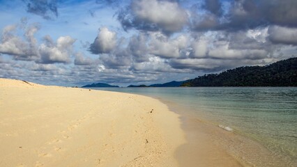 Tropical Beach on a Island in the Andaman Sea