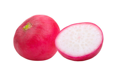 radish isolated on transparent png