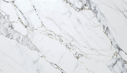 Obraz na płótnie Canvas White marble texture. AI 