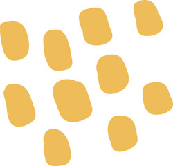 Abstract organic shape doodle