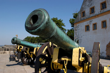 Kartaunen auf der Festung Königstein