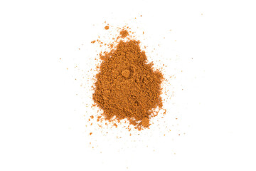 cinnamon powder closeup