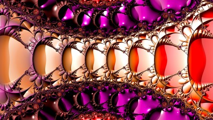 Fractal complex color - Mandelbrot set detail, digital artwork for creative graphic design