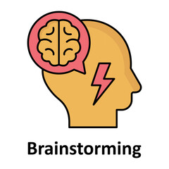 Staff shuffle Outline with fill Color vector icon that can easily modify or edit

