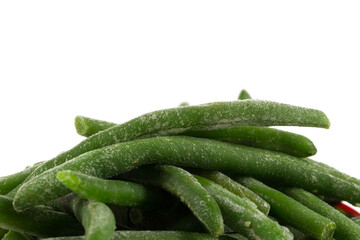 Frozen cut green beans vegetable