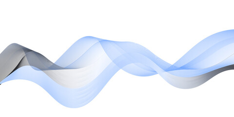 Colorful Abstract Wave for your design, banner, background, wallpaper