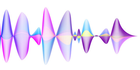 Colorful Abstract Wave for your design, banner, background, wallpaper