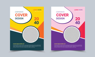 Corporate Business Book Cover Design Template. Can be used for Brochures, Annual reports, flyers, Leaflet, magazines, Posters, Business presentations, portfolios, banners, and Websites.
