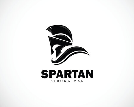 spartan logo design spartan simple creative logo vector spartan black logo
