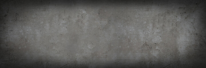 Texture of grey stone surface as background, closeup. Banner design