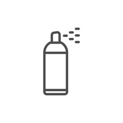 simple art icon in black color