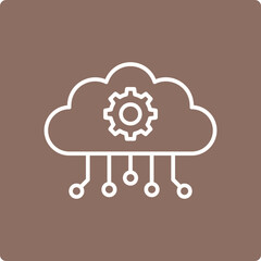 Cloud Computing Icon