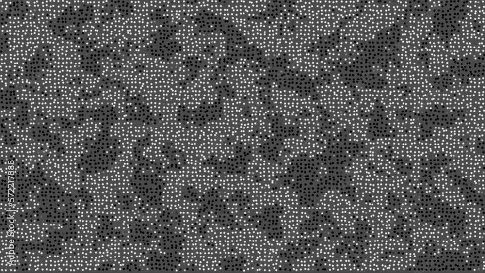 Aufkleber dot halftone texture moving animation, halftone dots moving on gray background, halftone texture mov