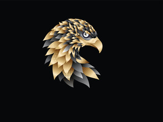 royal golden eagle illustration