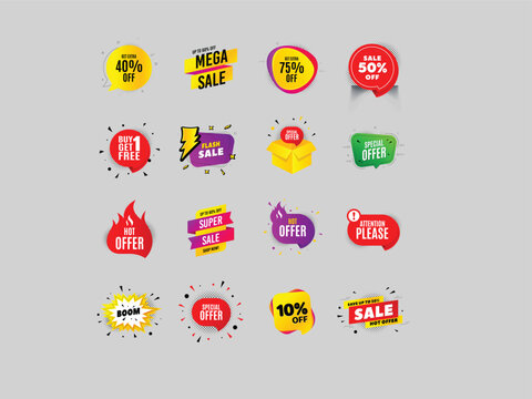 sale banners