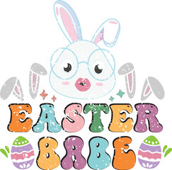 Retro Easter Design