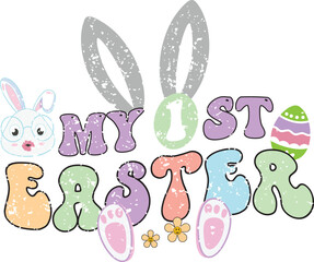Retro Easter Design