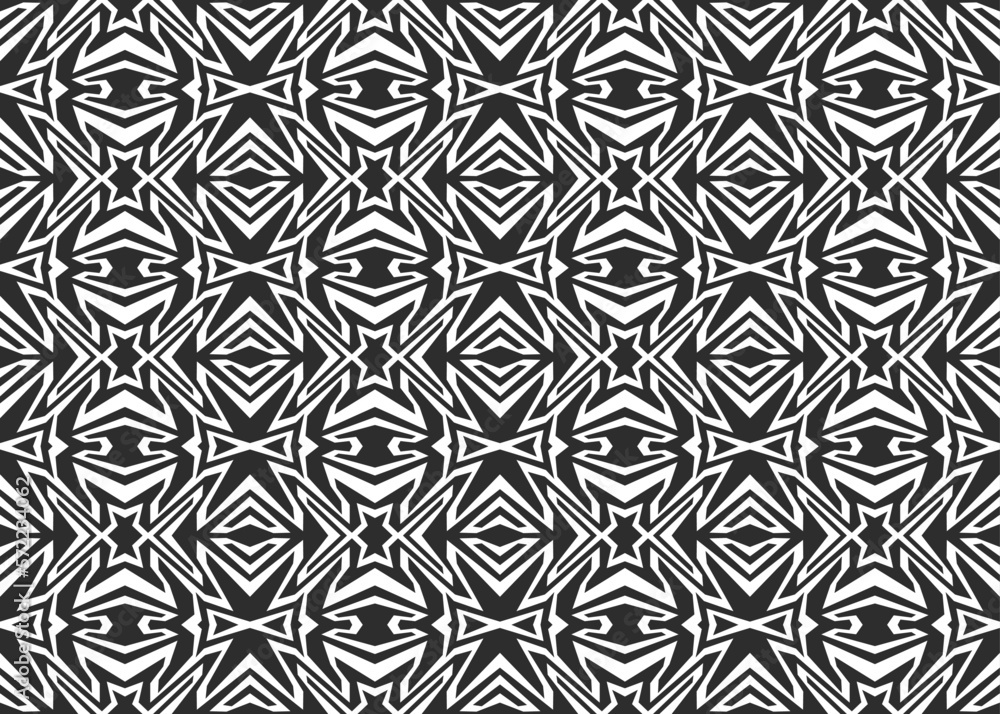 Poster abstract background with mosaic tile pattern. seamless mosaic tile