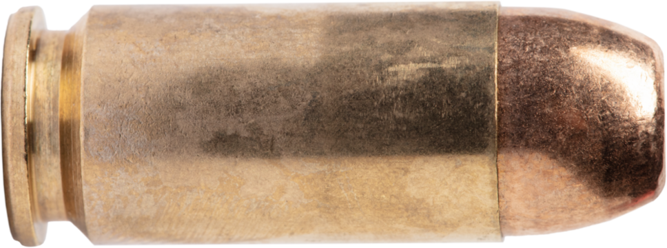 Cartridge for a 40 caliber semi auto pistol