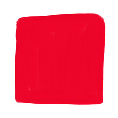 red_acrylic_hand drawing_square
