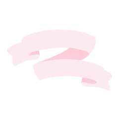 Cute pink ribbon 