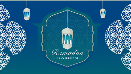 Eid mubarak greeting background design. Elegance islamic celebration card ramadan for wallpaper design. Poster, media banner.