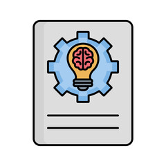 Creativity vector icon easily modify

