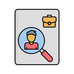 Find staff vector icon easily modify

