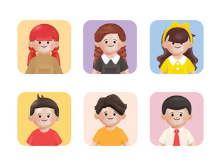 3d cartoon teamwork business people group. 3d vector cartoon people design. Business character teamwork.