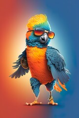Dancing parrot, generative ai